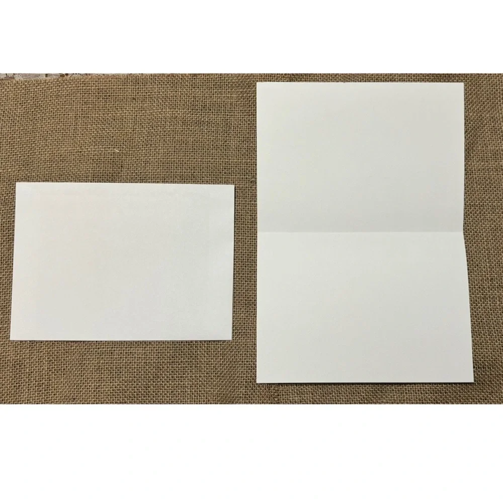 Lincoln Memorial At Night Blank Note Card Crescent Moon Purple Sky Framable